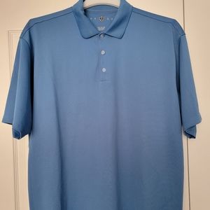 Light Blue Men's NikeGolf Golf Shirt - XXL